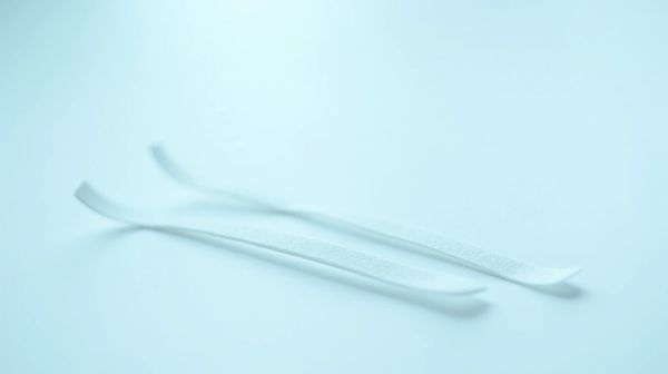 Éliminer les taches avec les bandes de blanchiment dentaire